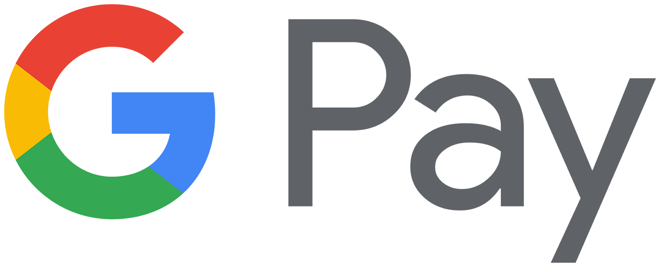 Google Pay-logotyp – mobil betalning i Fortus Pay