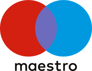 Maestro-logotyp – kortbetalning i Fortus Pay