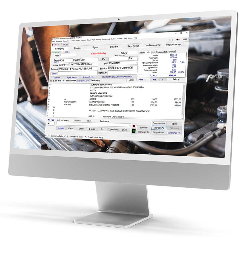 WinAssist affärssystem